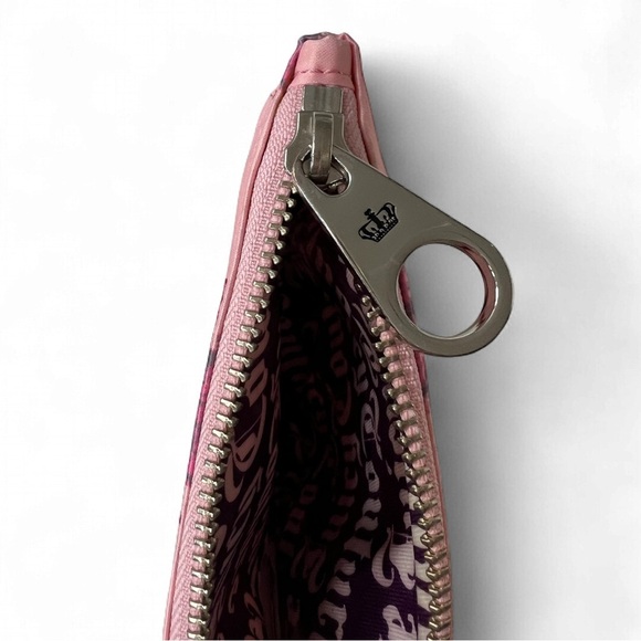 Juicy Couture Pink Lip Print Cosmetic Bag - Picture 2 of 5